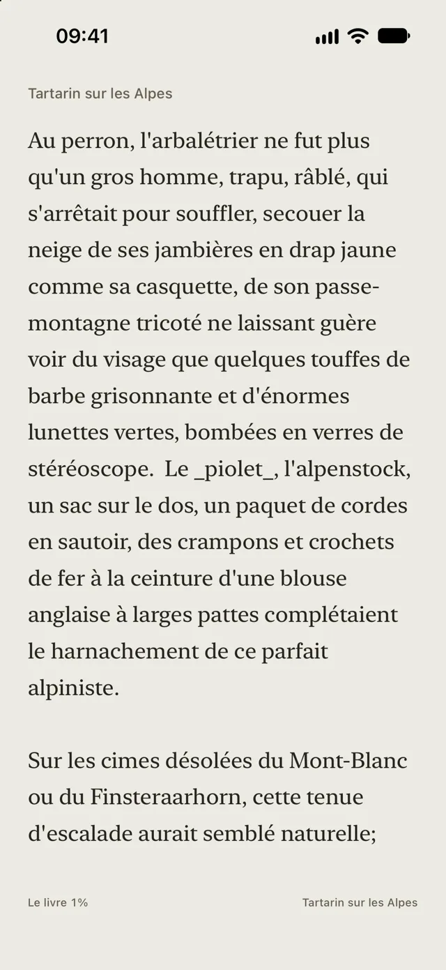 Lisez à votre façon