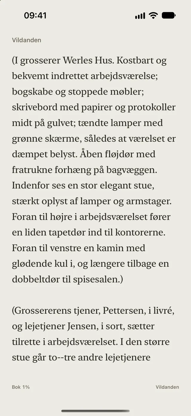 Les på din måte